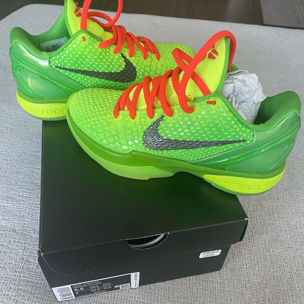 Zoom Kobe 6 Protro Grinch